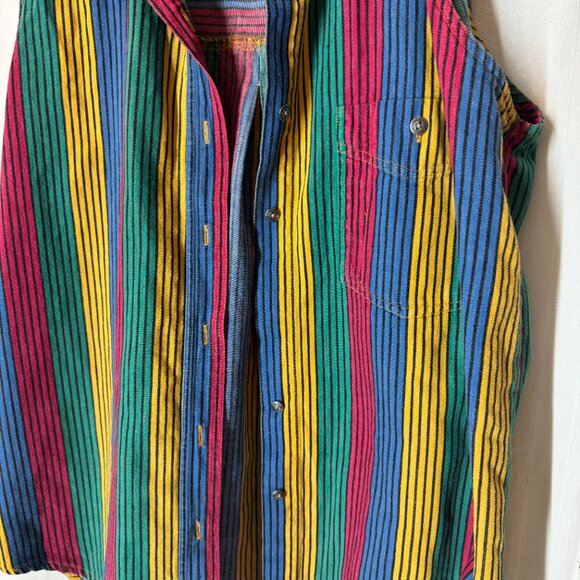 Vintage Sleeveless Women's Shirt - Picture 2 of 6